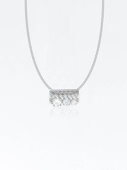 Maiora Diamonds - The Tinted Belle Multi-Look Pendant | Lab Grown Diamonds |White Gold