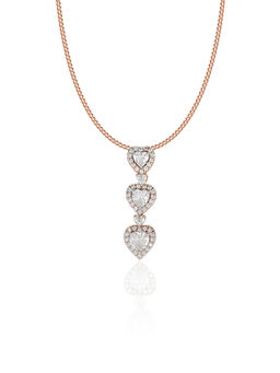 Maiora Diamonds - The Antheia Dimensions Pendant | Lab Grown Diamonds | Rose Gold