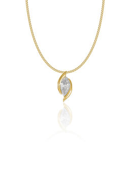 Maiora Diamonds - 1Carat | 14K Gold VS Diamond Pendant | Lab Grown Diamonds | Yellow Gold
