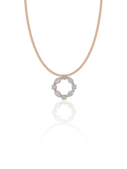 Maiora Diamonds - OS Pendant | Lab Grown Diamonds | Rose Gold