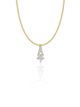 Maiora Diamonds - The Eternal Queen Pendant | Lab Grown Diamonds | Yellow Gold