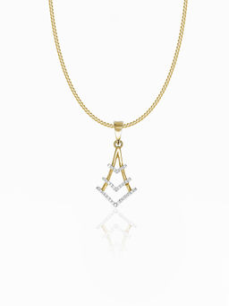 Maiora Diamonds - Grace Pendant | Lab Grown Diamonds | Yellow Gold