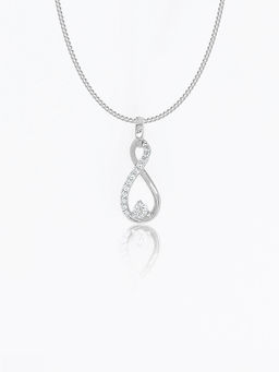 Maiora Diamonds - Infinity Pendant | Lab Grown Diamonds | White Gold