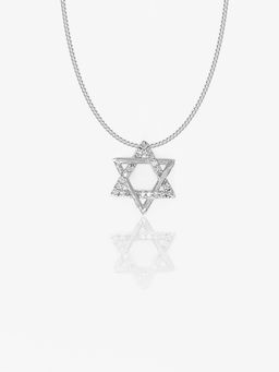Maiora Diamonds - Shooting Star Pendant | Lab Grown Diamonds | White Gold