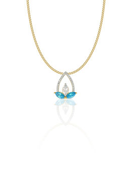 Maiora Diamonds - Opulence Pendant | Lab Grown Diamonds | Yellow Gold