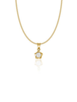 Maiora Diamonds - Winter Pendant | Lab Grown Diamonds | Yellow Gold