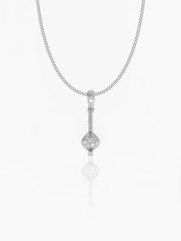 Maiora Diamonds - Fallen Stone Pendant | Lab Grown Diamonds | White Gold