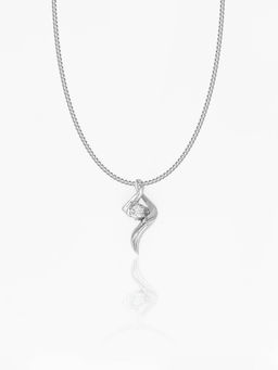 Maiora Diamonds - Tender Wave Pendant | Lab Grown Diamonds | White Gold