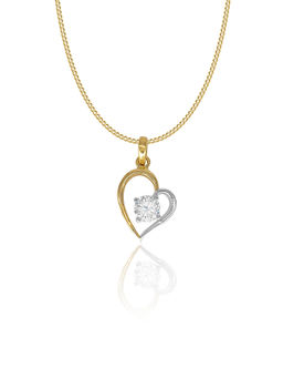 Maiora Diamonds - Sweetheart Pendant | Lab Grown Diamonds | Yellow Gold