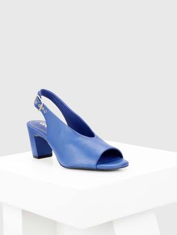 Oroh - Blue Salerno Block Heel Sandals