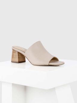 Oroh - Beige Cagliari Block Heel Sandals