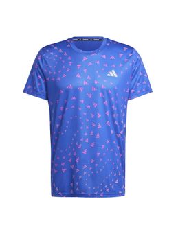 adidas - Run It Bl Men Blue Training T-Shirt