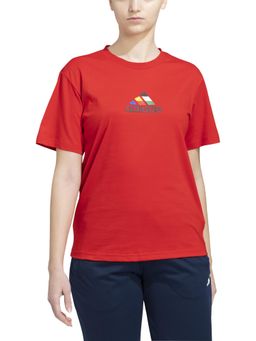 adidas - Women Red Training T-Shirt