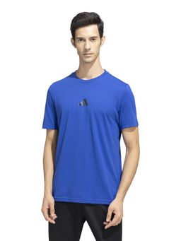 adidas - M Str G T Men Blue Training T-Shirt