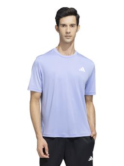adidas - Poly T Men Blue Training T-Shirt