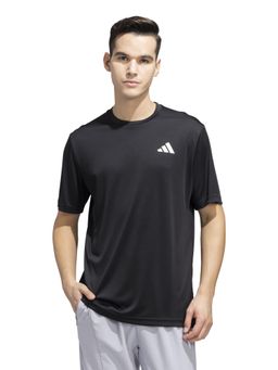 adidas - Poly T Men Black Training T-Shirt