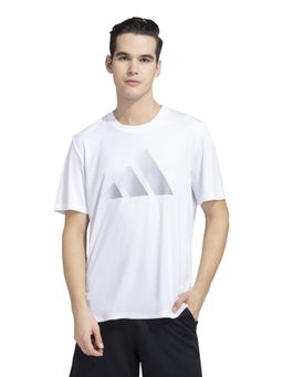 adidas - Printed T Men White Training T-Shirt