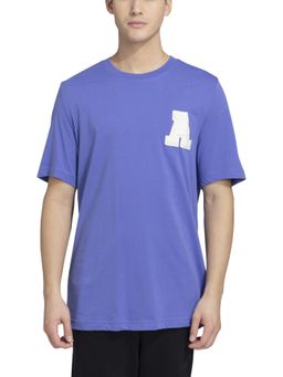 adidas - Varsity T Men Blue Training T-Shirt