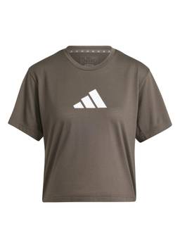 adidas - Women Brown Training T-Shirt