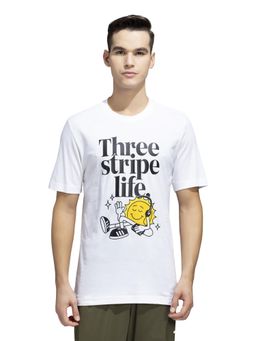 adidas - Men White Training T-Shirt