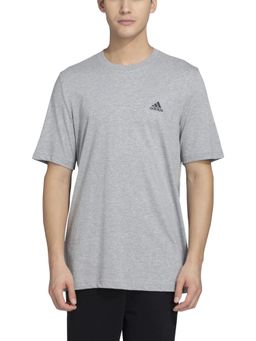 adidas - Solid T Men Grey Training T-Shirt