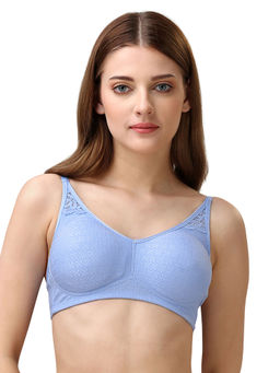 SOIE - Women Non Padded Non Wired Medium Coverage Lace T-Shirt Bra