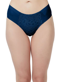 SOIE - Women Mid Waist Full Coverage Lace Brief