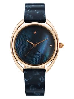 Fastrack - Younique 3.0 Quartz Navy Blue Round Dial Women's Watch- 68036KD04 (M)