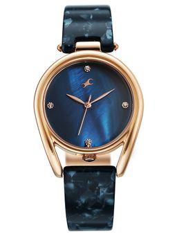 Fastrack - Younique 3.0 Quartz Blue Round Dial Women's Watch- 68052KD03 (M)