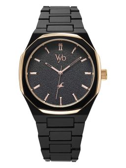 Fastrack - Vyb 6.0 Hustler Quartz Black Dial Men's Watch- FV30027KM01W (M)