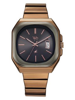 Fastrack - Vyb 6.0 Pioneer Quartz Black Dial Men's Watch- FV30029KM01W (M)