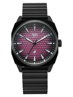 Fastrack - Vyb 6.0 Drift Quartz Pink Dial Men's Watch- FV30030NM01 (M)