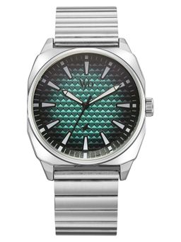 Fastrack - Vyb 6.0 Drift Quartz Green Dial Men's Watch- FV30030SM01 (M)