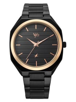 Fastrack - Vyb 6.0 Horizon Quartz Black Dial Men's Watch- FV30031KM02 (M)