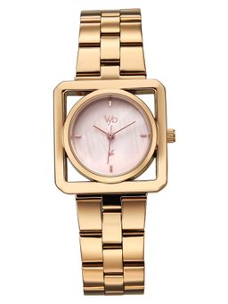 Fastrack - Vyb 6.0 Manifester Quartz Pink Dial Women's Watch- FV60082WM01 (M)