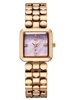 Fastrack - Vyb 6.0 Iconique Quartz Lilac Dial Women's Watch- FV60083WM01 (M)
