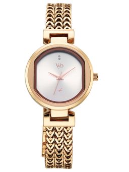 Fastrack - Vyb 6.0 Seeker Quartz Silver Round Dial Women's Watch- FV60085WM01 (M)