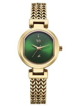 Fastrack - Vyb 6.0 Seeker Quartz Green Round Dial Women's Watch- FV60085YM01 (M)