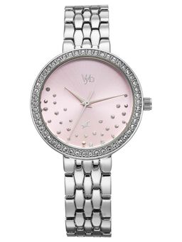 Fastrack - Vyb 6.0 Starlet Quartz Pink Round Dial Women's Watch- FV60088SM01 (M)