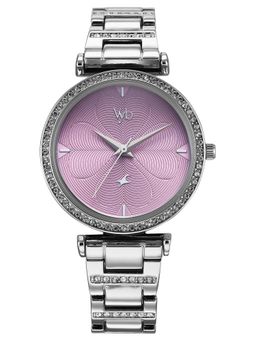 Fastrack - Vyb 6.0 Diva Quartz Purple Round Dial Women's Watch- FV60092SM01 (M)