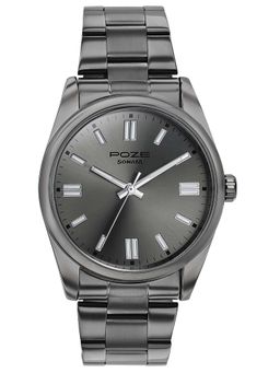 Sonata - Poze Drop 6 Quartz Grey Round Dial Men's Watch- SP70033QM01 (M)
