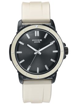 Sonata - Poze Drop 6 Quartz Black Round Dial Men's Watch- SP70075KP03 (M)