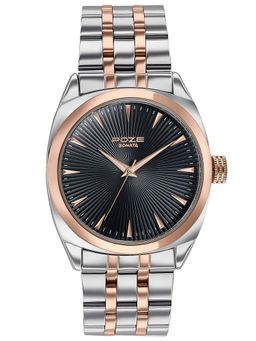 Sonata - Poze Drop 6 Quartz Black Round Dial Men's Watch- SP70077KM01 (M)