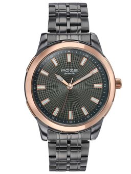 Sonata - Poze Drop 6 Quartz Grey Round Dial Men's Watch- SP70080KM01 (M)