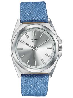 Sonata - Poze Drop 6 Quartz Silver Round Dial Men's Watch- SP70081SL01 (M)