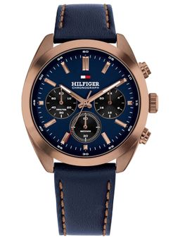 Tommy Hilfiger - Hudson Quartz Navy Blue Round Dial Men's Watch- TH1710721 (M)