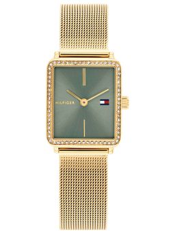Tommy Hilfiger - Tea Quartz Green Rectangle Dial Women's Watch- TH1782791 (M)