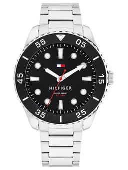 Tommy Hilfiger - Oceanic Quartz Black Round Dial Men's Watch- TH1792203 (M)