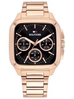 Tommy Hilfiger - Herald Quartz Black Square Dial Men's Watch- TH1792224 (M)