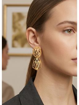 ZAZA BY SOMYA - Sun Kissed Gold Earrings